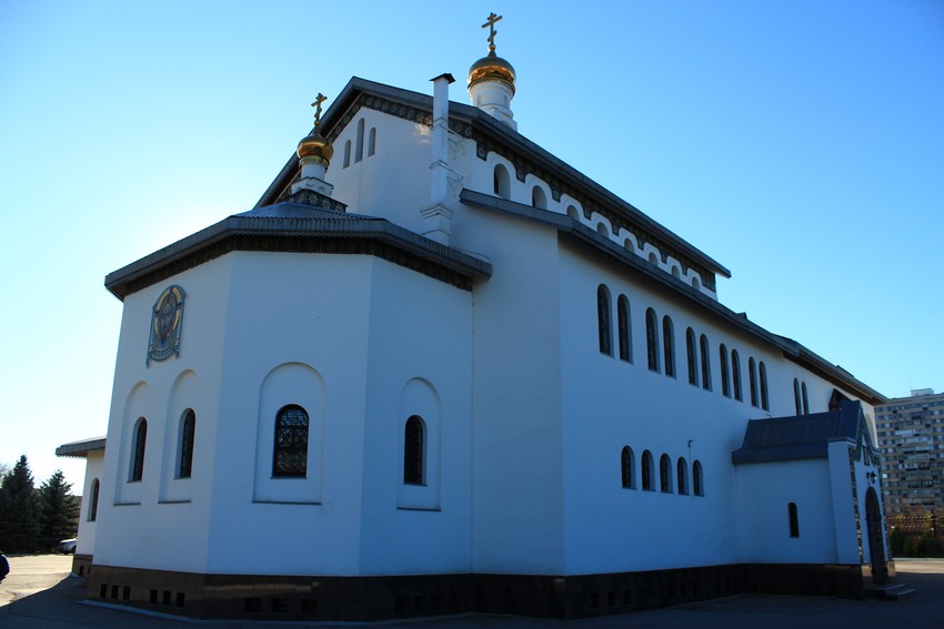Тольятти. Церковь Иоанна Предтечи. фасады, Вид с северо-востока