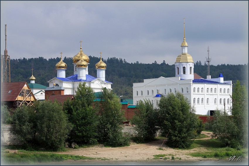 Благовещенский скит, Фёдоровка (Тольятти, город, Самарская область). общий вид в ландшафте