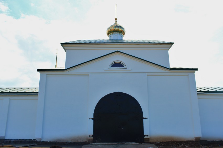 Благовещенский скит, Фёдоровка (Тольятти, город, Самарская область). фасады, Северные ворота скита
