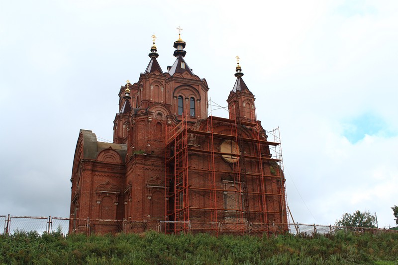 Церковь Космы и Дамиана, Мусорка (Ставропольский район, Самарская область). фасады, Вид с востока
