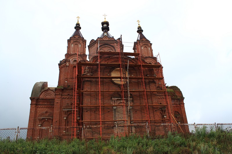 Церковь Космы и Дамиана, Мусорка (Ставропольский район, Самарская область). фасады, Восточная сторона