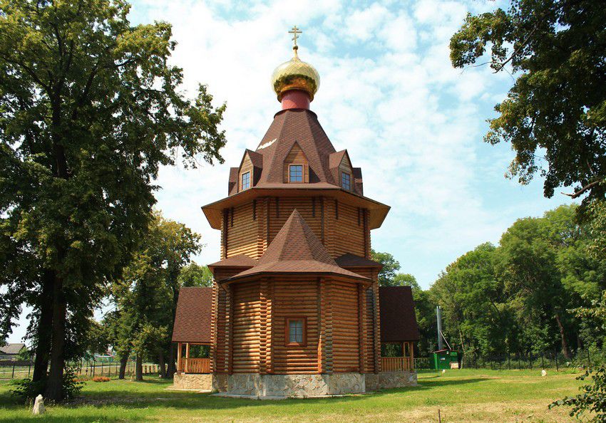 Церковь Николая Чудотворца, Усолье (Шигонский район, Самарская область). фасады, Вид с востока