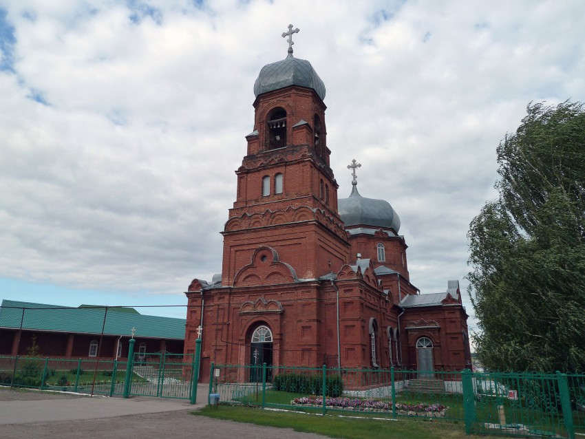 Курумоч. Церковь Богоявления Господня. фасады