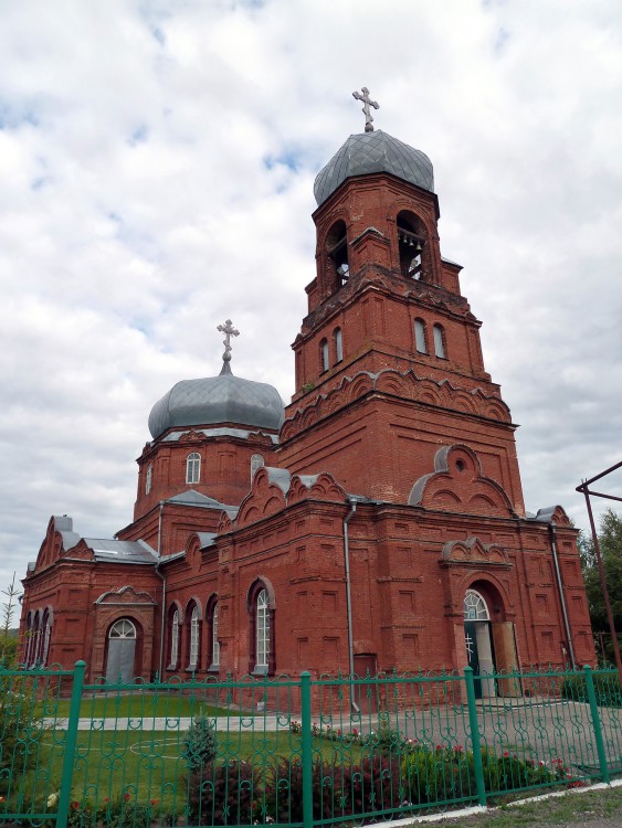 Курумоч. Церковь Богоявления Господня. фасады