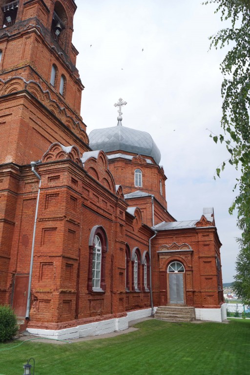 Курумоч. Церковь Богоявления Господня. фасады