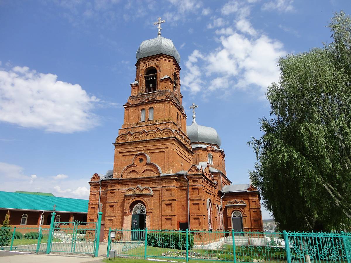 фасады. Церковь Богоявления Господня, Курумоч (Волжский район, Самарская область)