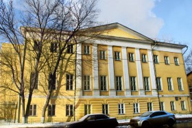 Москва. Домовая церковь Иверской иконы Божией Матери при бывшем 656-ом военном госпитале на фабрике товарищества 