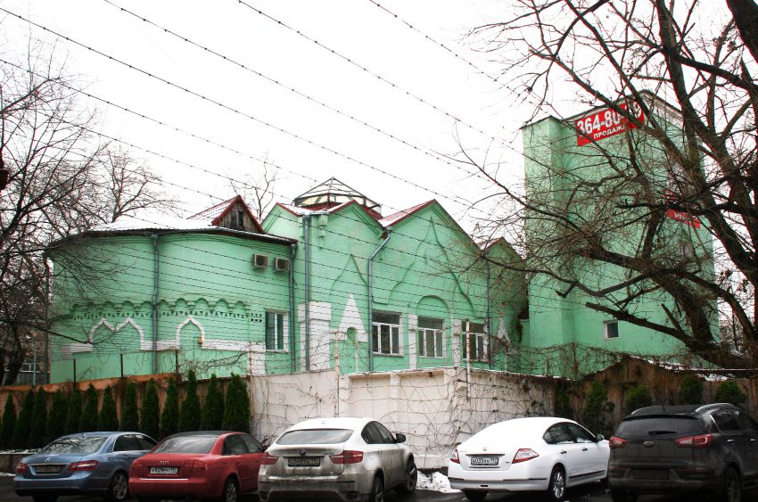 Церковь Николая Чудотворца Никольско-Рогожской старообрядческой общины, Таганский (Центральный административный округ (ЦАО), г. Москва). общий вид в ландшафте