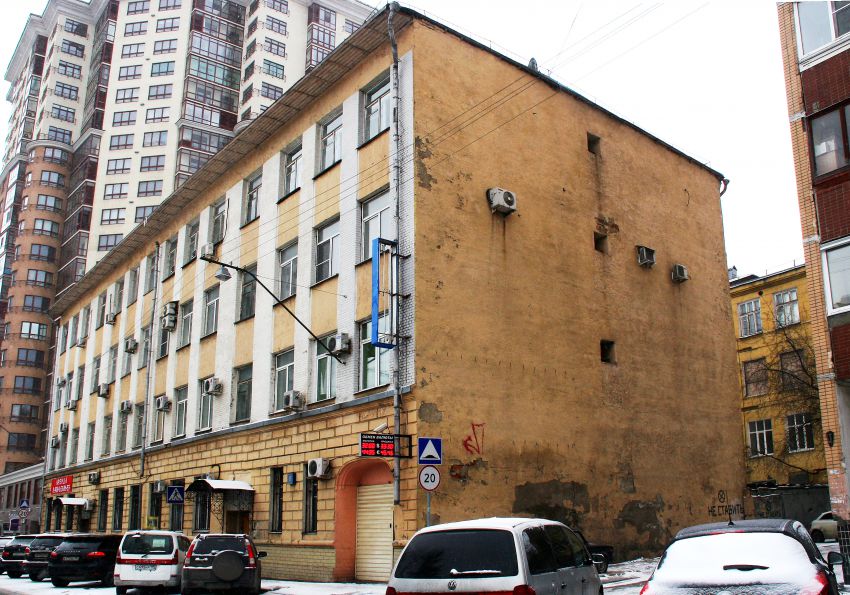 Неизвестная домовая церковь при лазарете Попова, Пресненский (Центральный административный округ (ЦАО), г. Москва). фасады