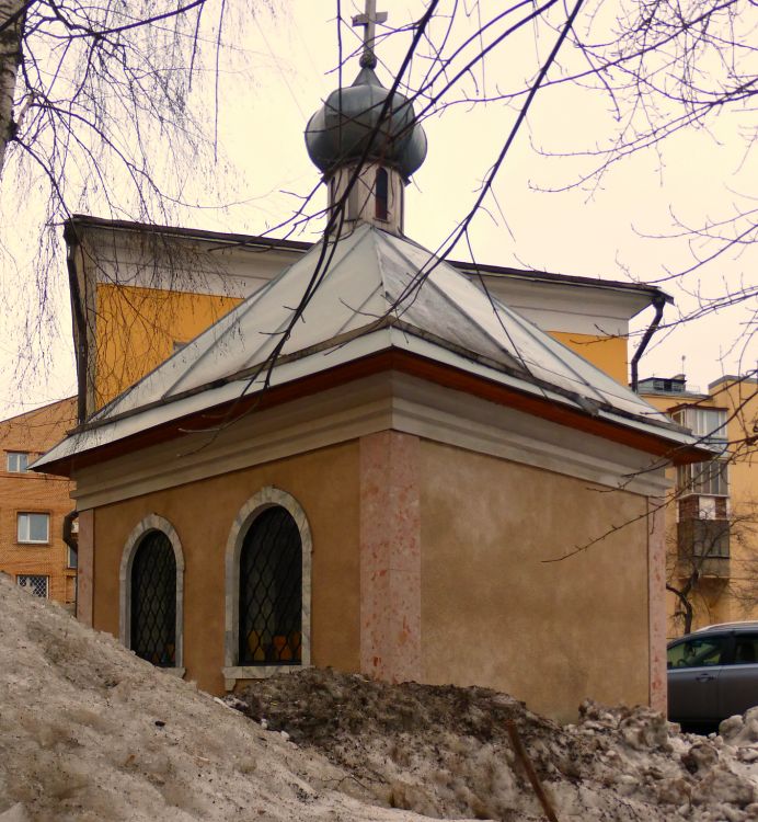 Часовня Просветителей Русской Православной Церкви при Издательском Совете Московского Патриархата, Хамовники (Центральный административный округ (ЦАО), г. Москва). фасады