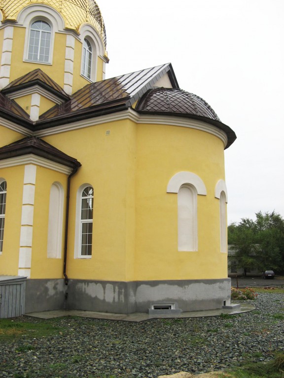 Церковь Илии Пророка, Сенной (Вольский район, Саратовская область). архитектурные детали, Апсида церкви 
