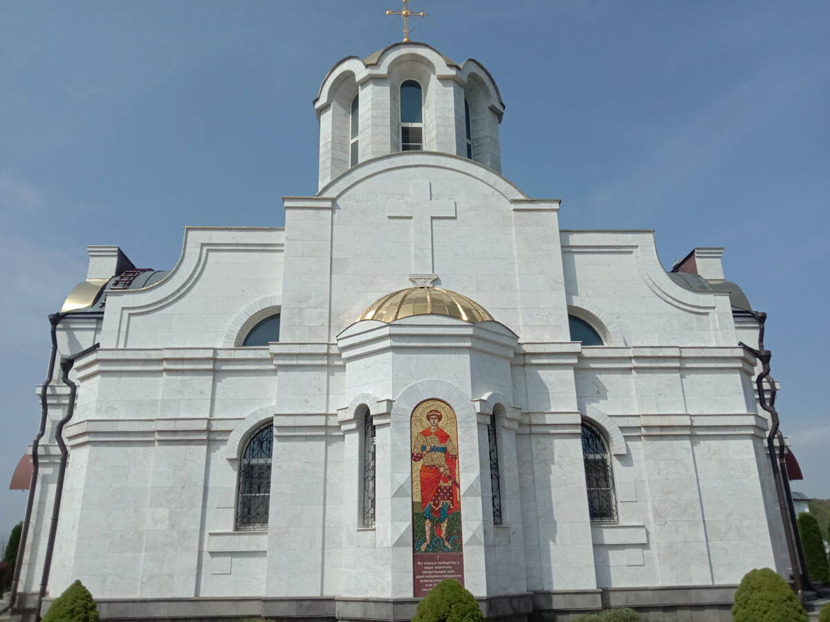 Георгиевский женский монастырь. Церковь Георгия Победоносца, Ессентуки (Ессентуки, город, Ставропольский край). архитектурные детали