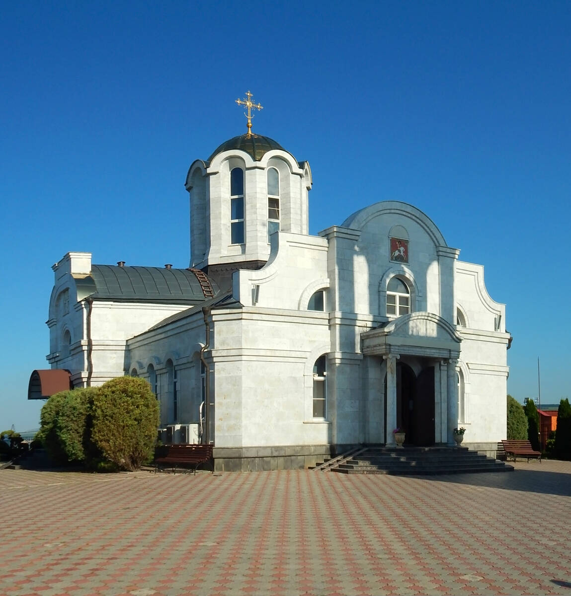 Георгиевский женский монастырь. Церковь Георгия Победоносца, Ессентуки (Ессентуки, город, Ставропольский край). фасады