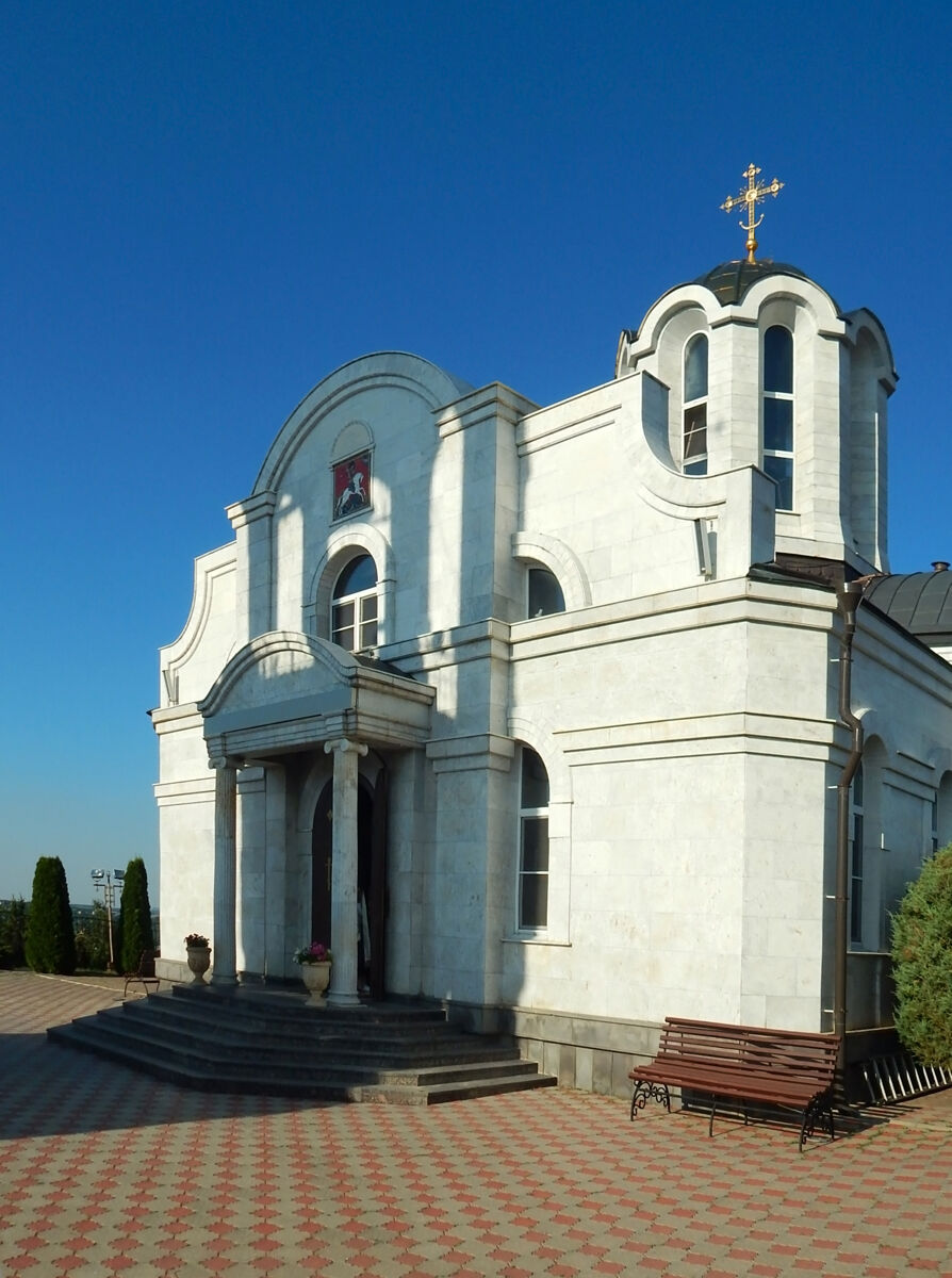 Георгиевский женский монастырь. Церковь Георгия Победоносца, Ессентуки (Ессентуки, город, Ставропольский край). фасады