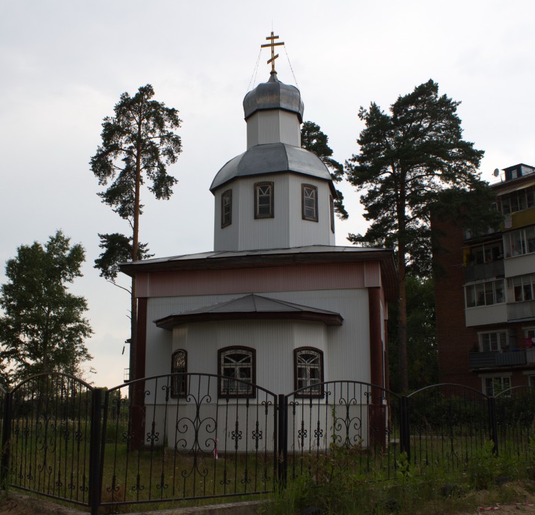 Храм-часовня Бориса и Глеба в микрорайоне Красный Октябрь, Киржач (Киржачский район, Владимирская область). фасады