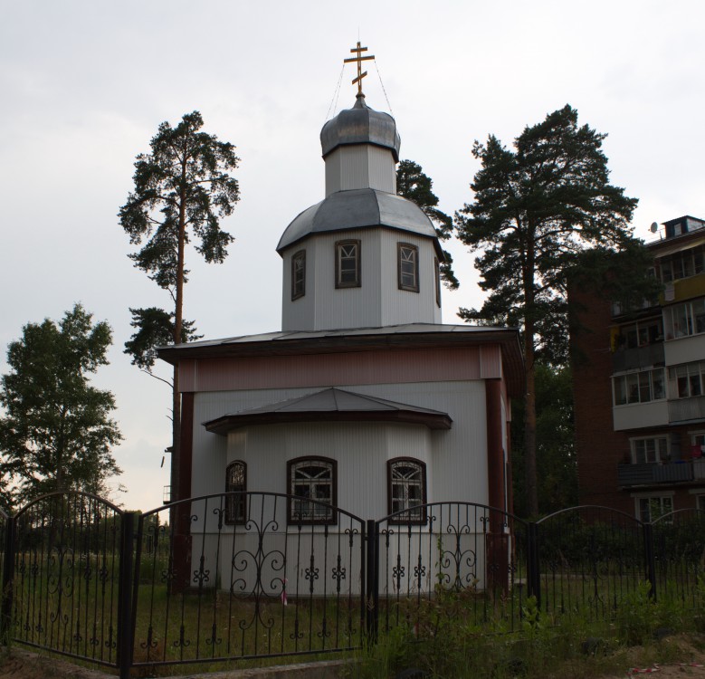 Киржач. Храм-часовня Бориса и Глеба в микрорайоне Красный Октябрь. фасады