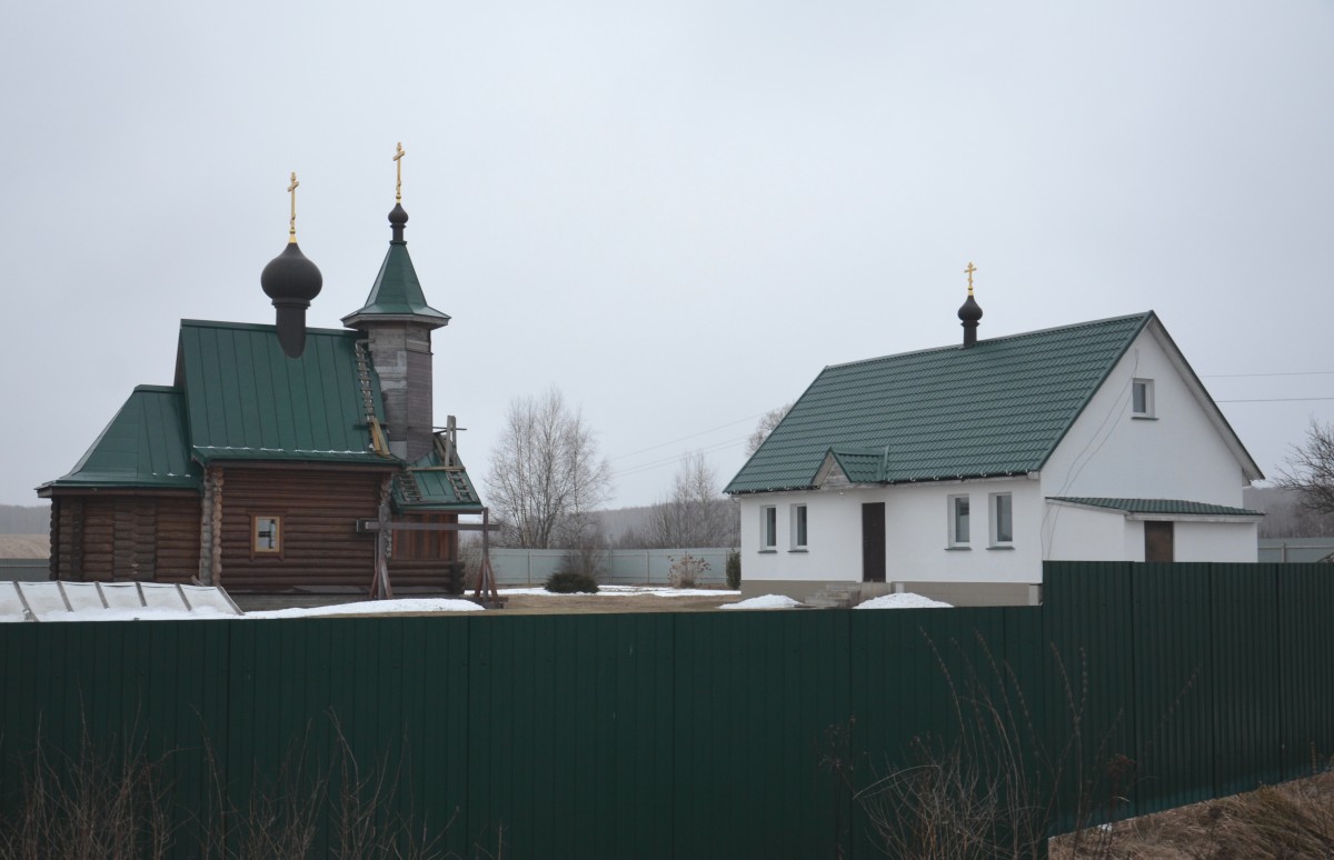 Скит Кукши Печерского, Серенск (Мещовский район, Калужская область). общий вид в ландшафте
