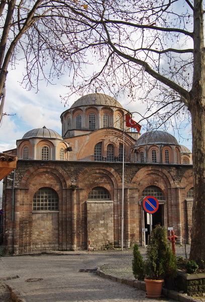 Стамбул. Спасителя в Хоре, монастырь. фасады