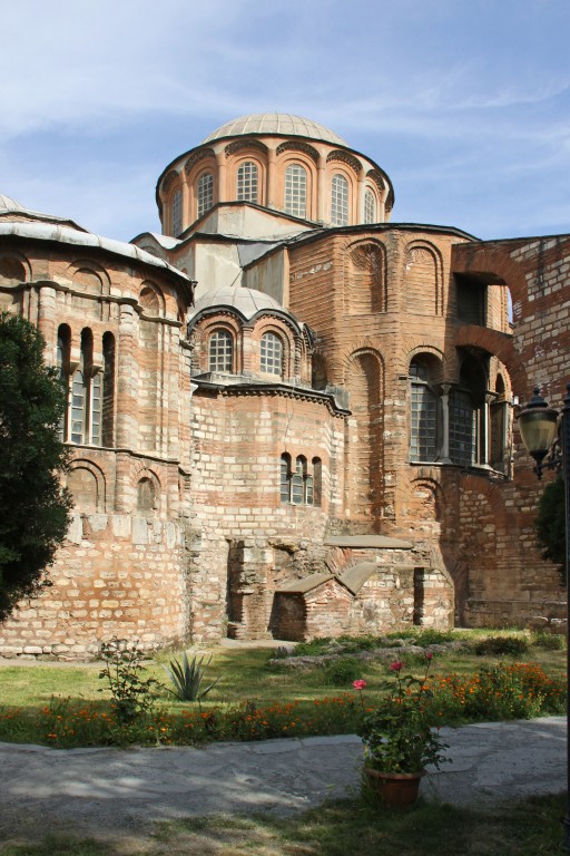 Стамбул. Спасителя в Хоре, монастырь. фасады