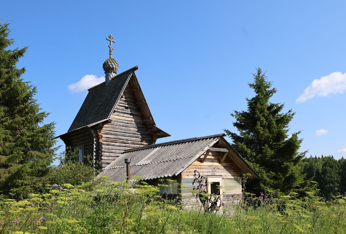 Часовня Георгия Победоносца, Кереть (Лоухский район, Республика Карелия). фасады