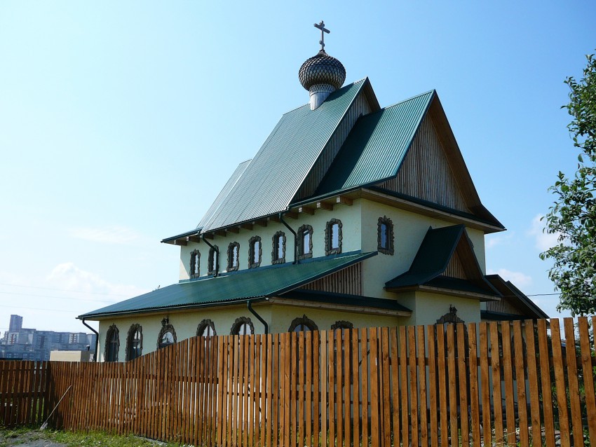 Первоуральск. Церковь Николая Чудотворца. фасады