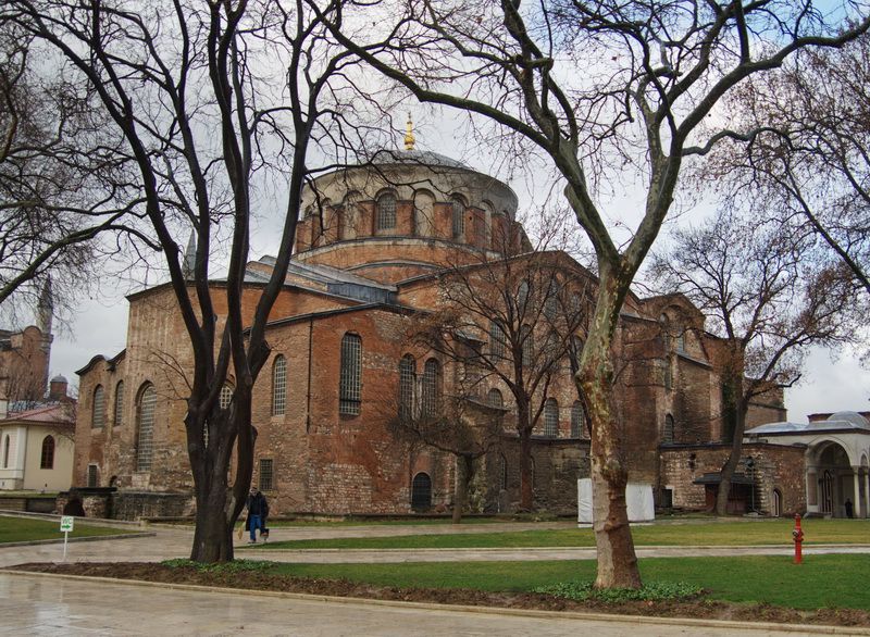 Церковь Ирины, Стамбул (Стамбул, Турция). фасады