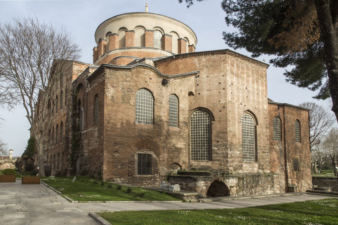 Стамбул. Церковь Ирины. фасады, вид с юго-востока
