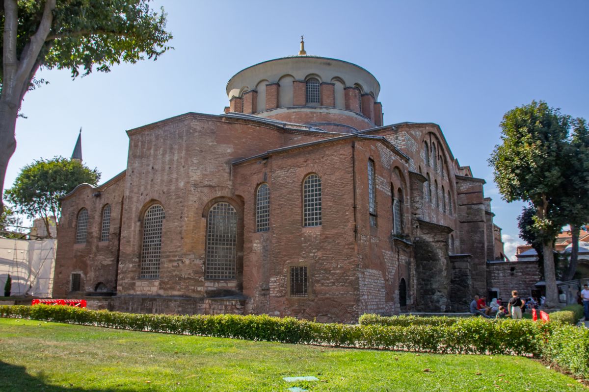 Стамбул. Церковь Ирины. фасады, Вид с северо-востока