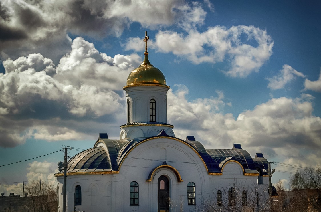 Мирный. Церковь Александра Свирского. художественные фотографии