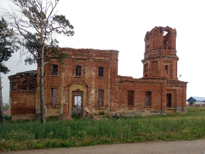 Церковь Николая Чудотворца, Верхний Акташ (Альметьевский район, Республика Татарстан). фасады