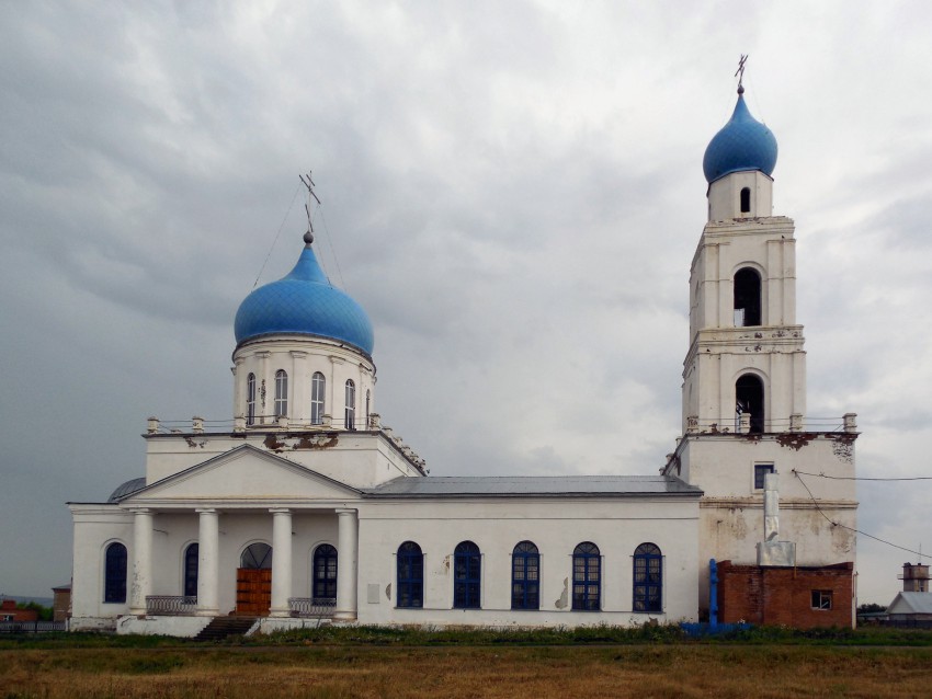Церковь Казанской иконы Божией Матери, Русский Акташ (Альметьевский район, Республика Татарстан). фасады