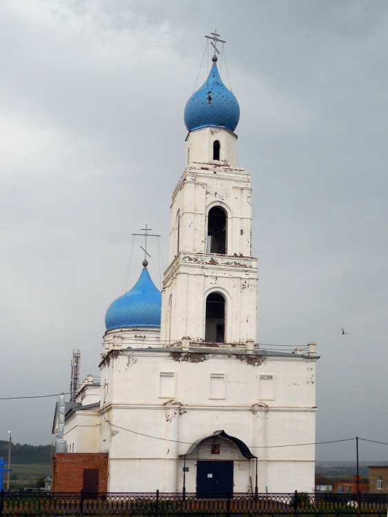 Церковь Казанской иконы Божией Матери, Русский Акташ (Альметьевский район, Республика Татарстан). фасады