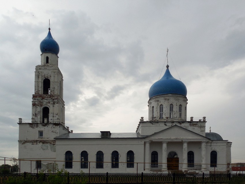 Церковь Казанской иконы Божией Матери, Русский Акташ (Альметьевский район, Республика Татарстан). фасады