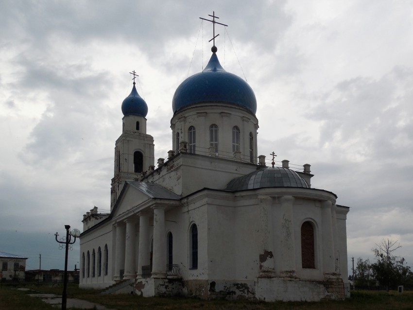 Церковь Казанской иконы Божией Матери, Русский Акташ (Альметьевский район, Республика Татарстан). фасады