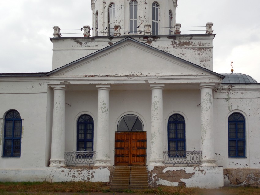 Церковь Казанской иконы Божией Матери, Русский Акташ (Альметьевский район, Республика Татарстан). архитектурные детали