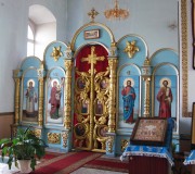 Церковь Казанской иконы Божией Матери, Левый придел Николая Чудотворца<br>, Русский Акташ, Альметьевский район, Республика Татарстан