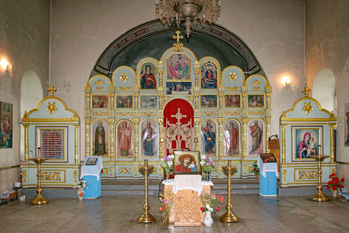 Церковь Казанской иконы Божией Матери, Русский Акташ (Альметьевский район, Республика Татарстан). интерьер и убранство