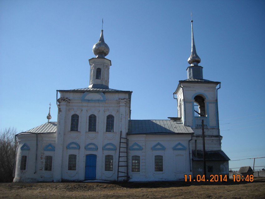 Церковь Успения Пресвятой Богородицы, Никольское (Торбеевский район, Республика Мордовия). фасады