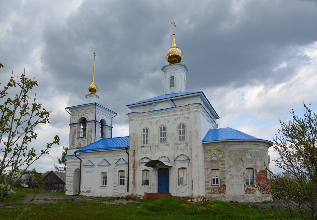 Церковь Успения Пресвятой Богородицы, Никольское (Торбеевский район, Республика Мордовия). фасады