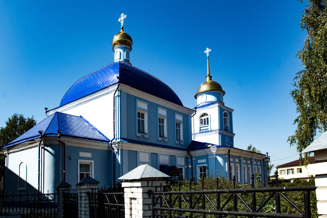 Теньгушево. Церковь Казанской иконы Божией Матери. фасады