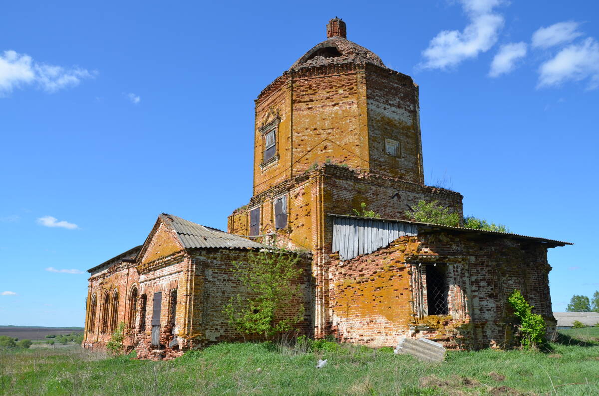 Церковь Казанской иконы Божией Матери, Рязановка (Старошайговский район, Республика Мордовия). фасады