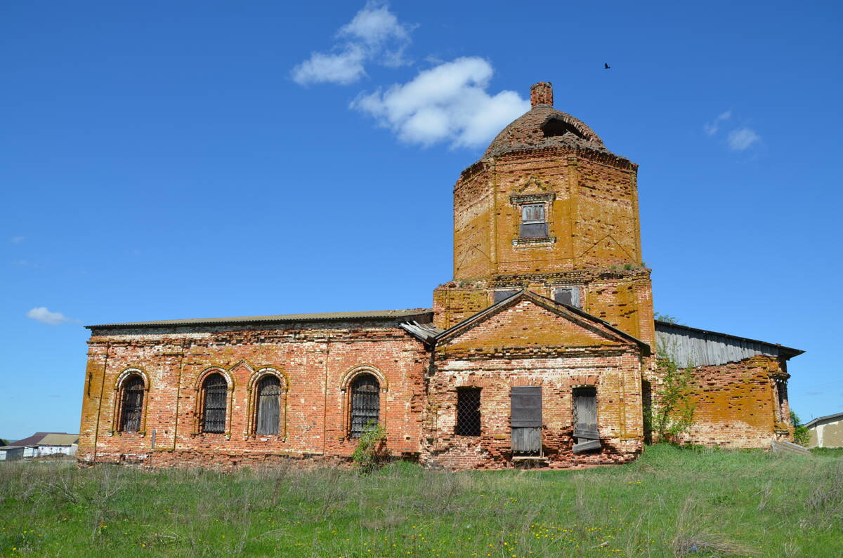 Церковь Казанской иконы Божией Матери, Рязановка (Старошайговский район, Республика Мордовия). фасады