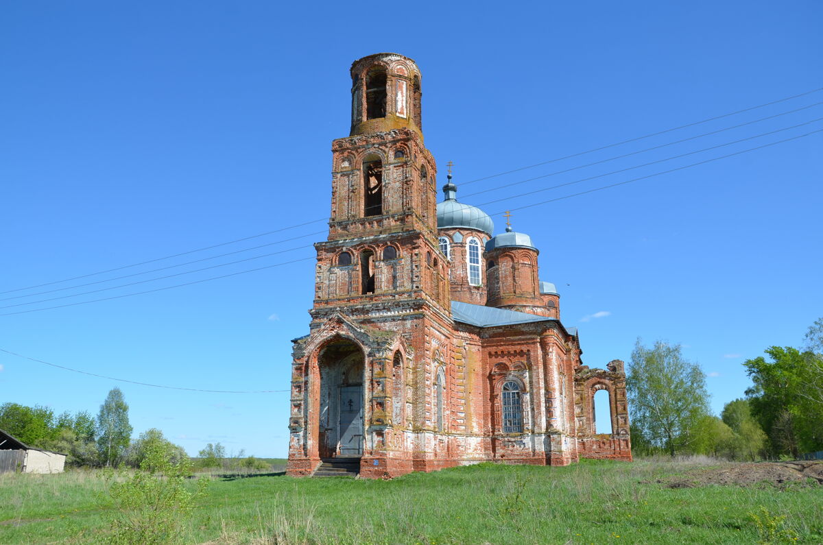 Церковь Николая Чудотворца, Ожга Вторая (Старошайговский район, Республика Мордовия). фасады