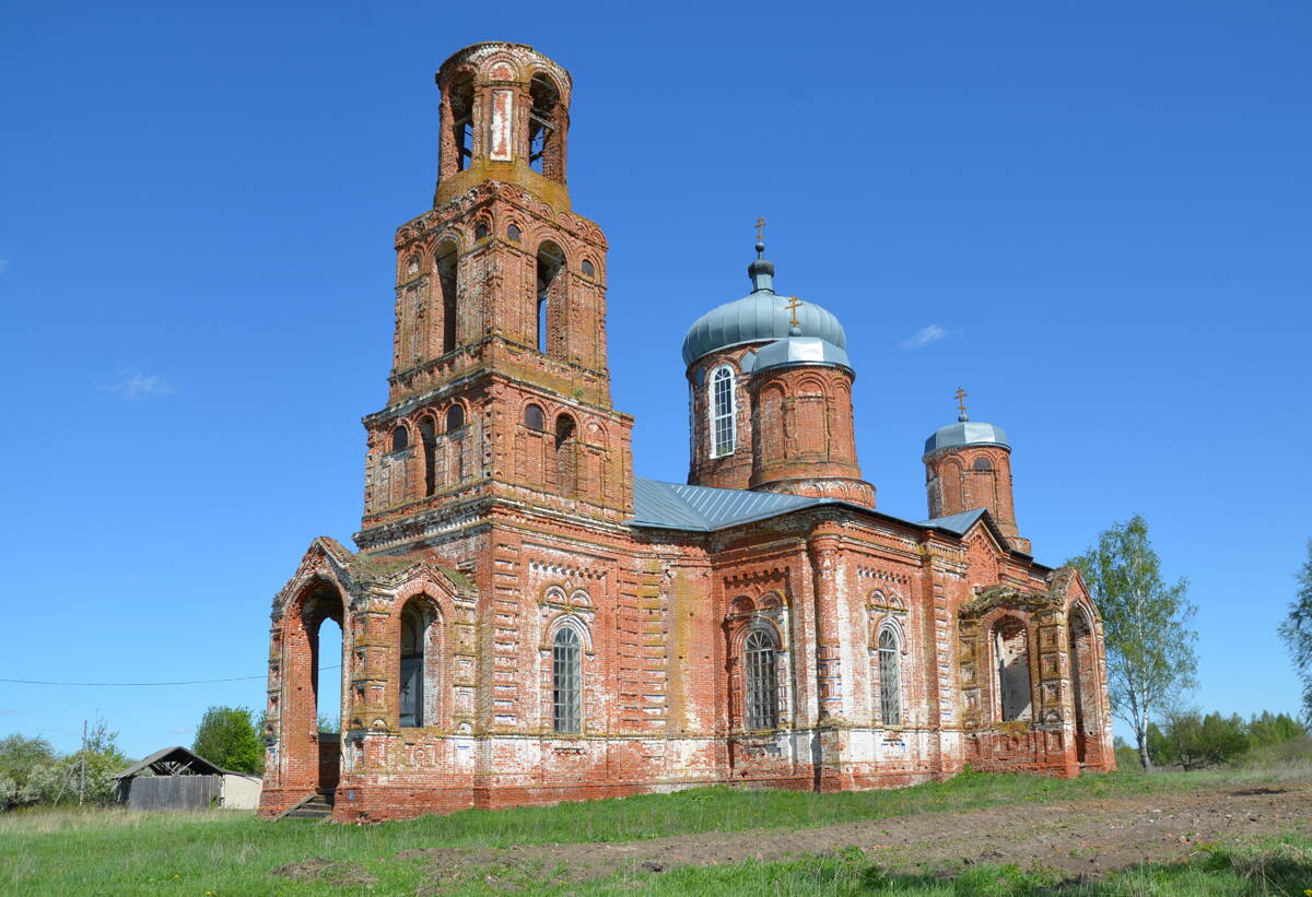 Церковь Николая Чудотворца, Ожга Вторая (Старошайговский район, Республика Мордовия). фасады