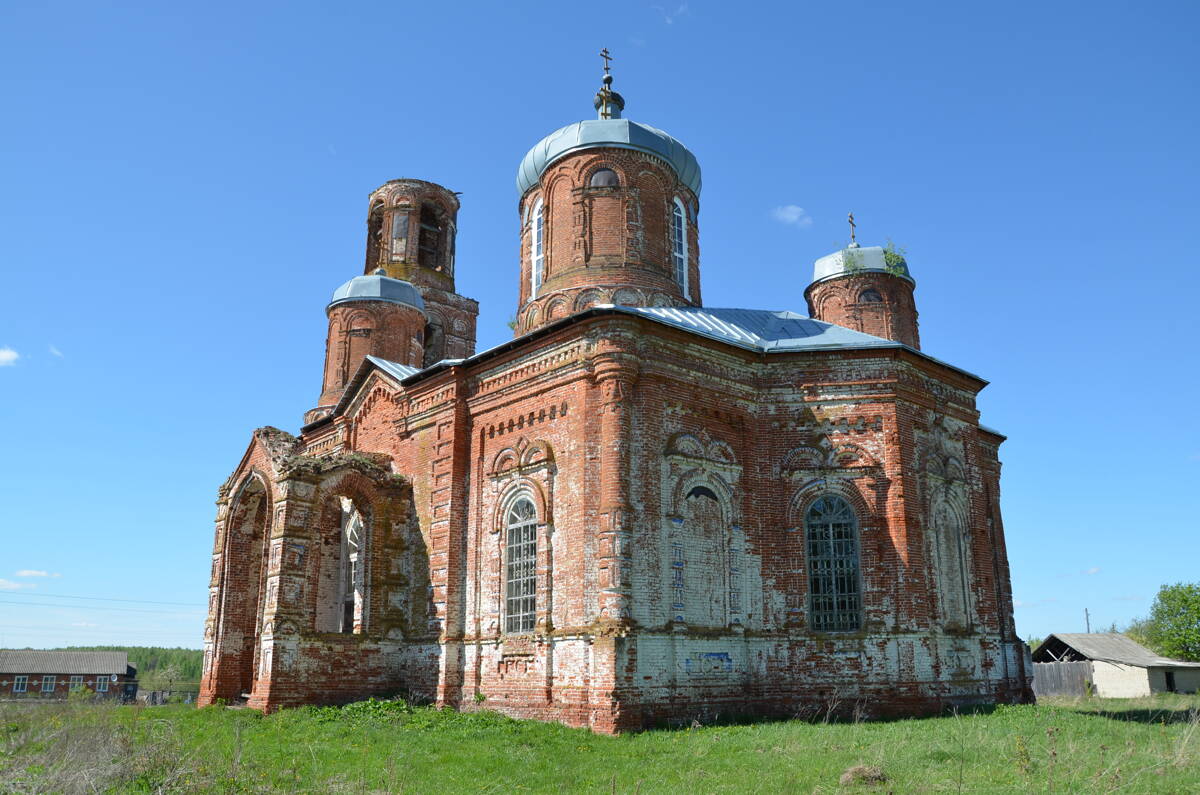 Церковь Николая Чудотворца, Ожга Вторая (Старошайговский район, Республика Мордовия). фасады