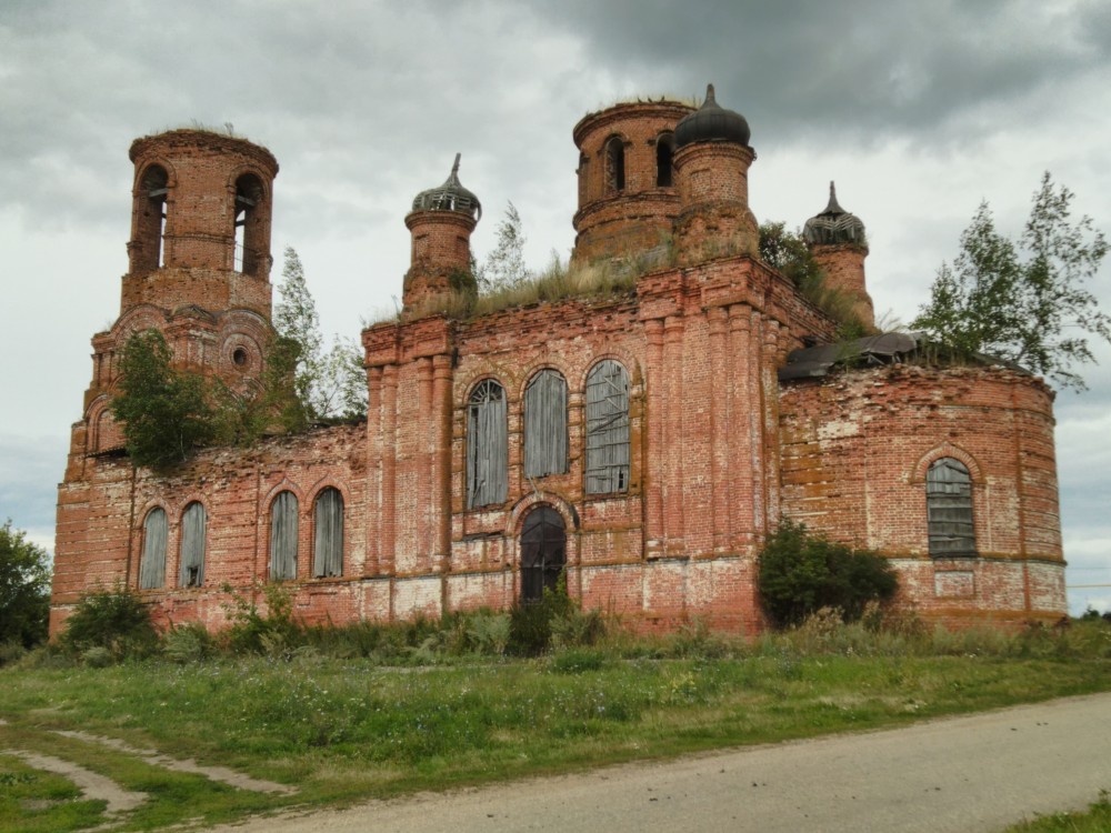 Церковь Казанской иконы Божией Матери, Подверниха (Старошайговский район, Республика Мордовия). фасады