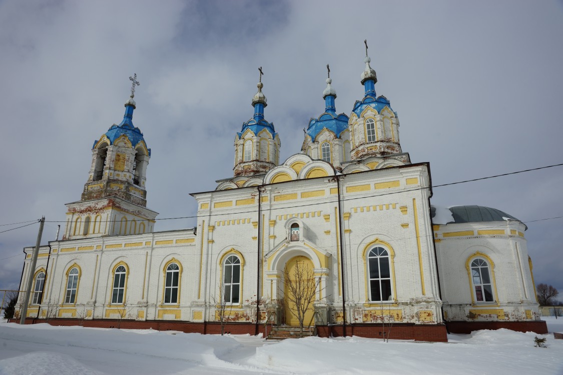 Старая Теризморга. Церковь Николая Чудотворца. фасады