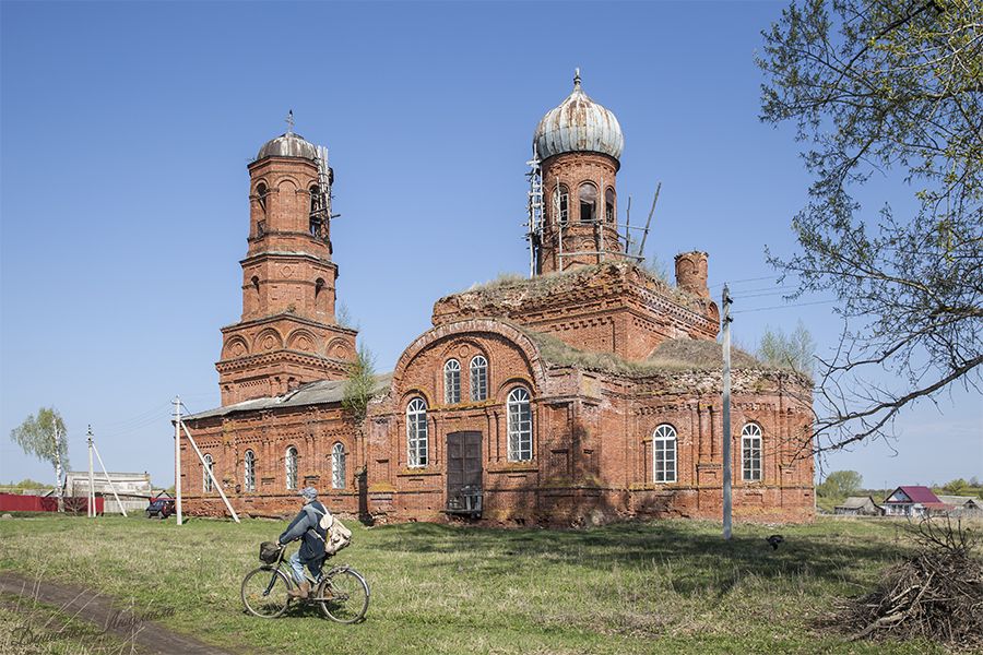Церковь Николая Чудотворца, Летки (Старошайговский район, Республика Мордовия). фасады