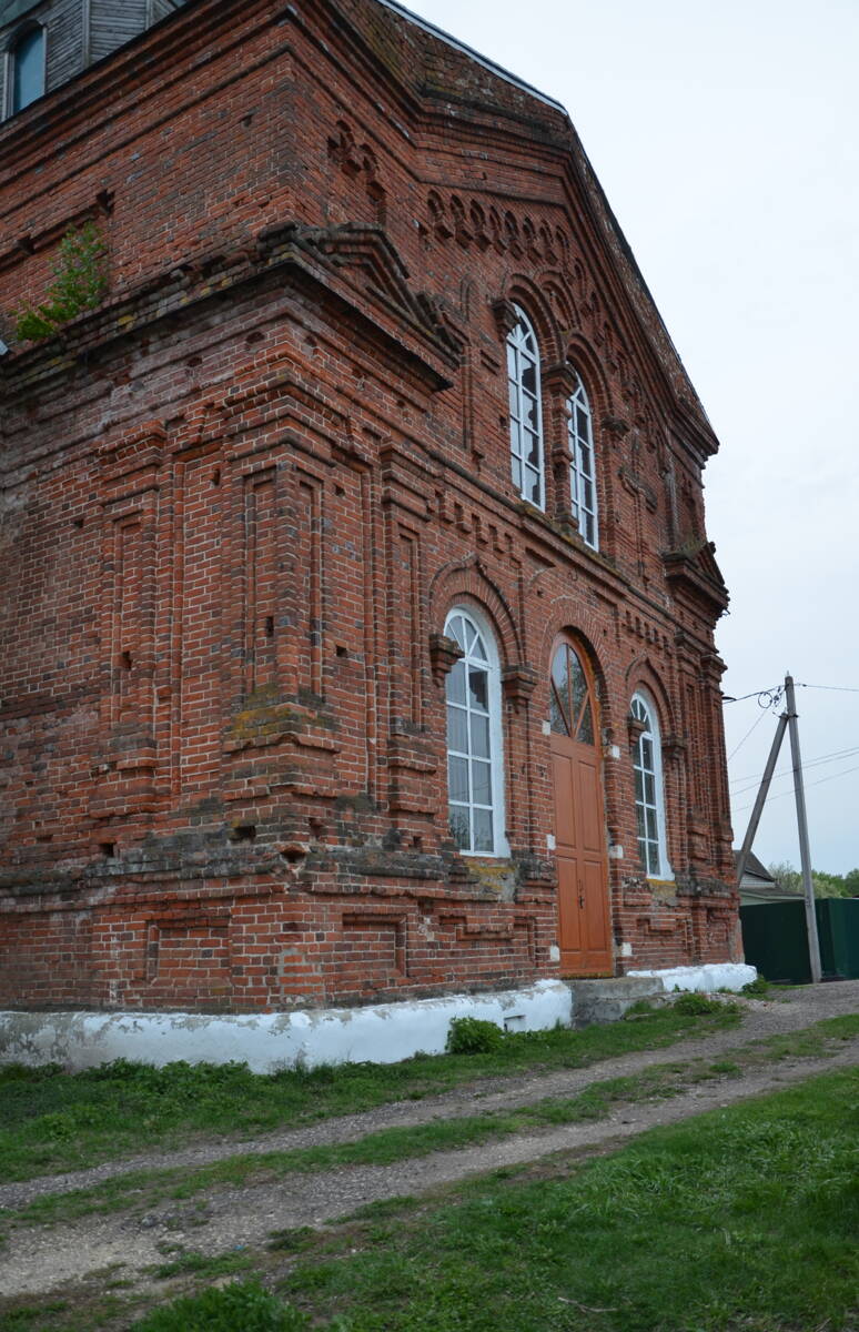 Церковь Рождества Христова, Гумны (Краснослободский район, Республика Мордовия). архитектурные детали, Фрагмент северного фасада
