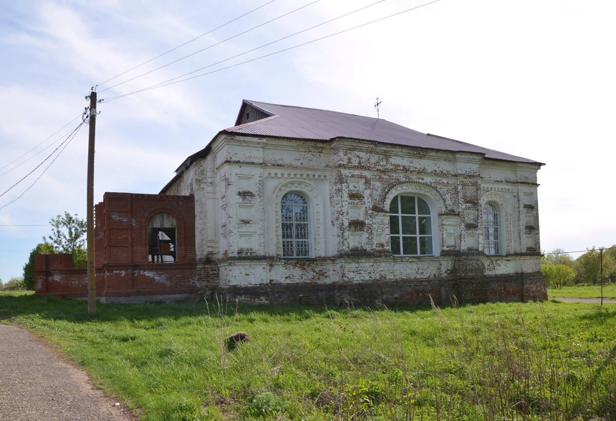 Церковь Михаила Архангела, Новое Зубарёво (Краснослободский район, Республика Мордовия). фасады